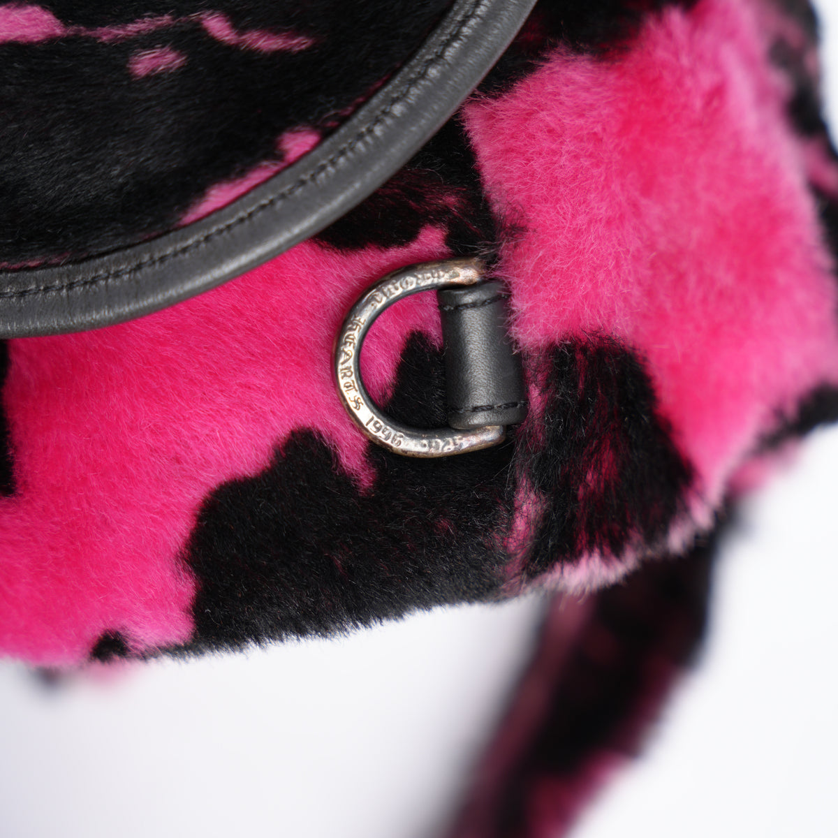 CHROME HEARTS PINK CAMO FUR SNAT BAG