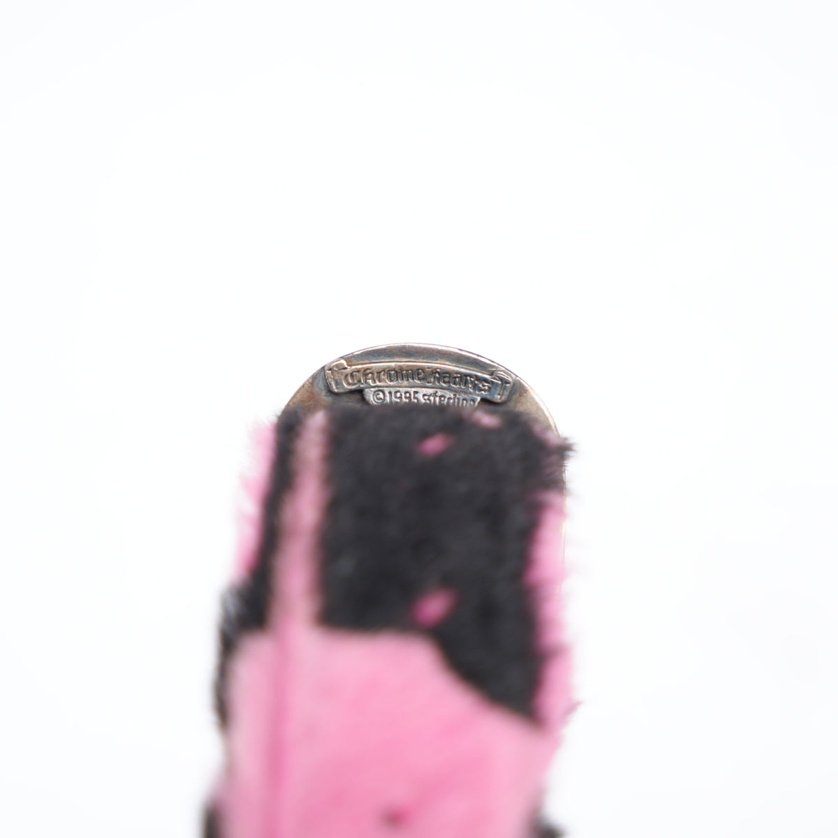 CHROME HEARTS PINK CAMO FUR SNAT BAG