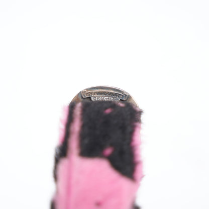 CHROME HEARTS PINK CAMO FUR SNAT BAG