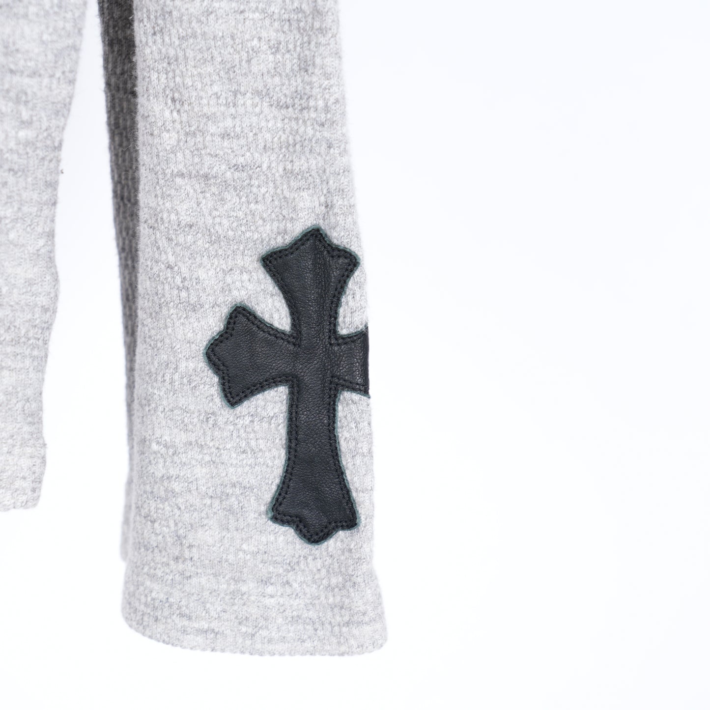 CHROME HEARTS GREY SLEEVE PATCH LONGSLEEVE