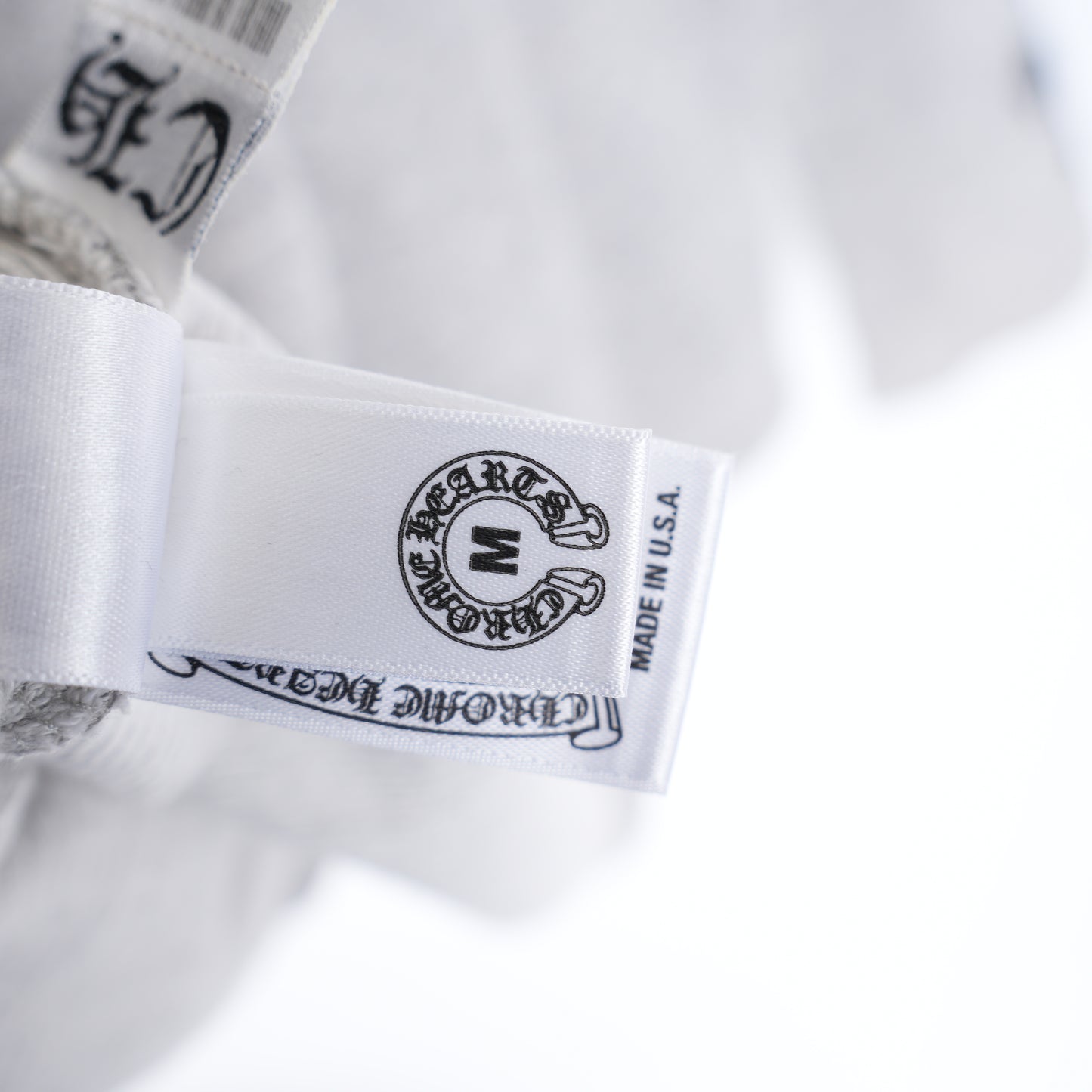 CHROME HEARTS GREY SLEEVE PATCH LONGSLEEVE