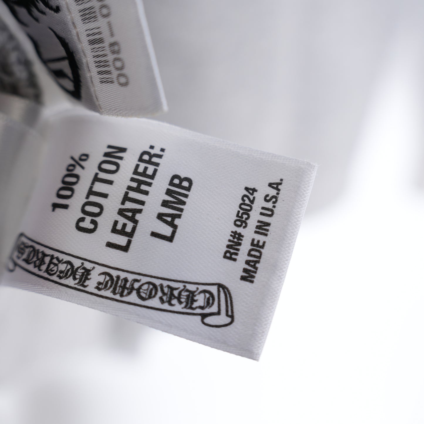 CHROME HEARTS GREY SLEEVE PATCH LONGSLEEVE