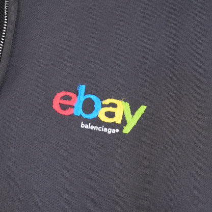 BALENCIAGA EBAY HOODIE BLACK