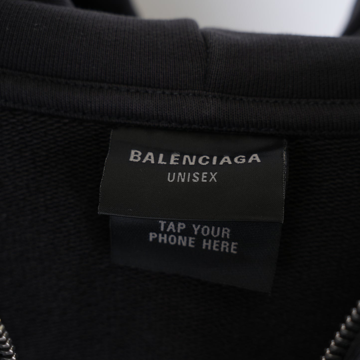 BALENCIAGA EBAY HOODIE BLACK