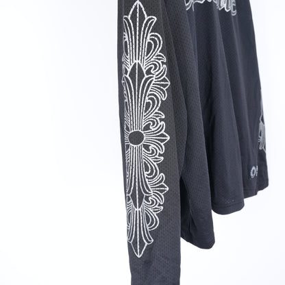 CHROME HEARTS MESH LOGO JERSEY