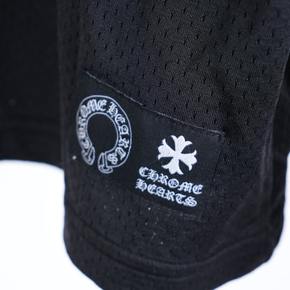 CHROME HEARTS MESH LOGO JERSEY