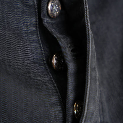 CHROME HEARTS HERRINGBONE CARPENTER PANTS