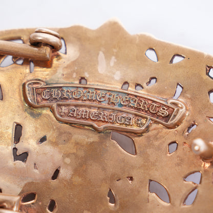 BRONZE CEMETERY BUCKLE