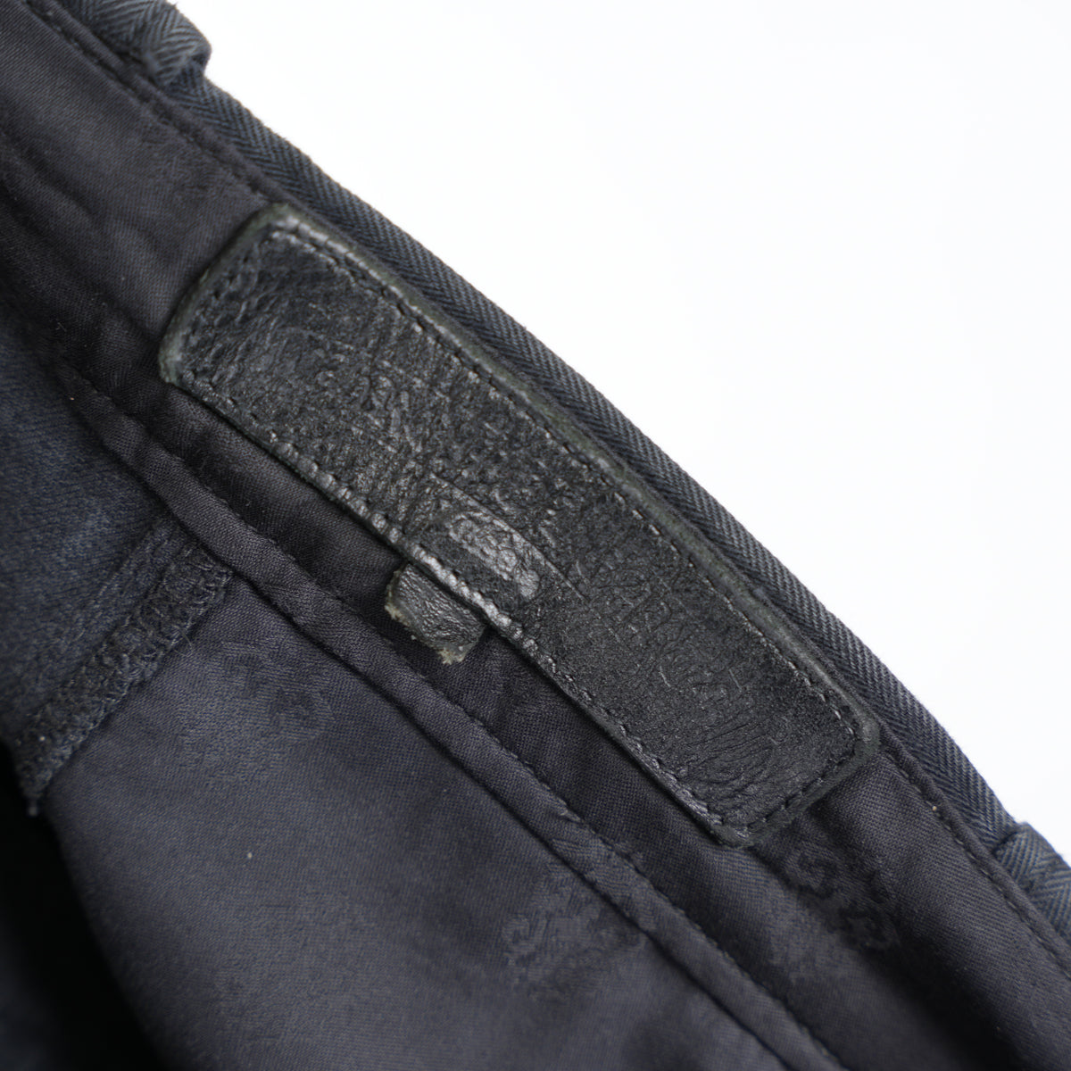 CHROME HEARTS HERRINGBONE CARPENTER PANTS