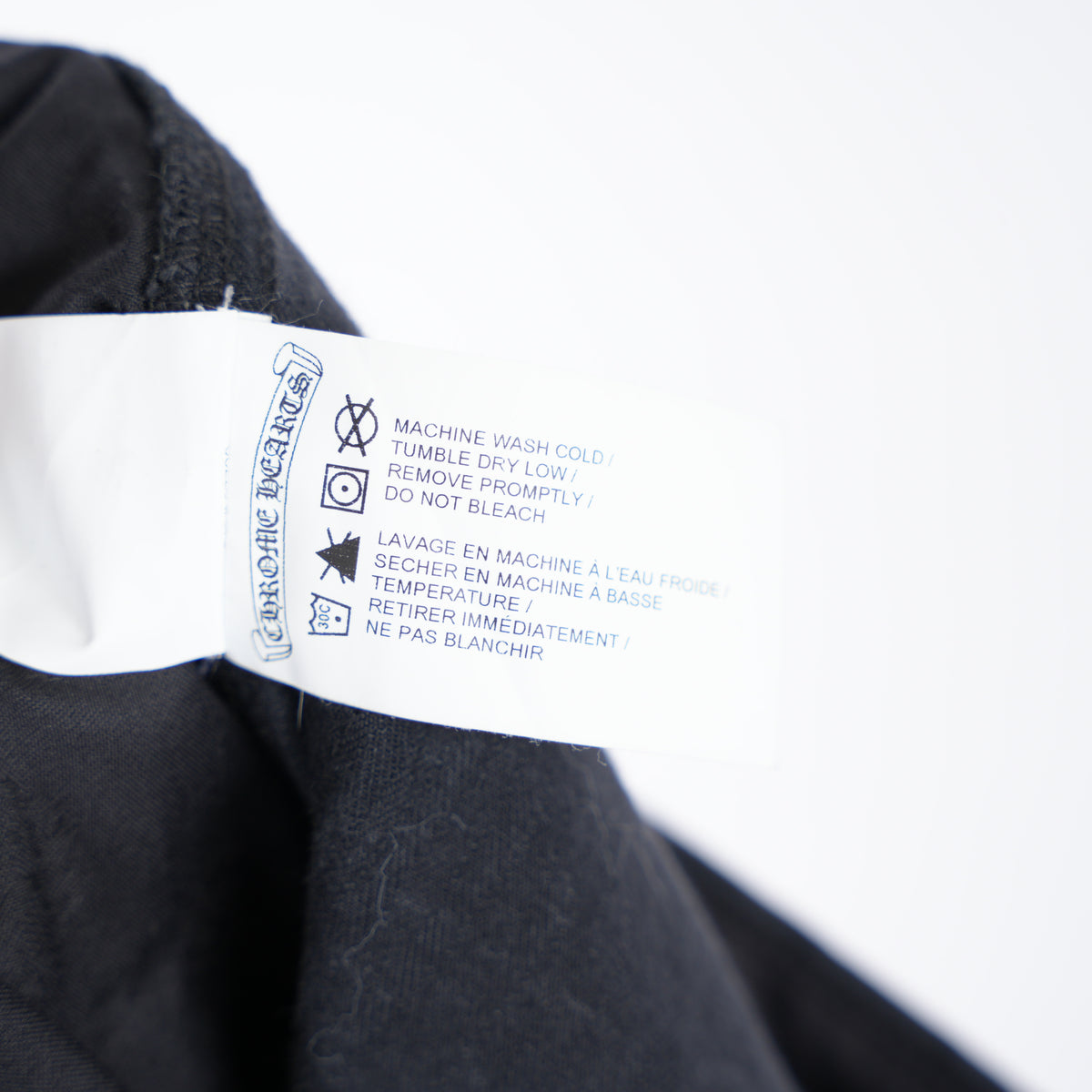 CHROME HEARTS HERRINGBONE CARPENTER PANTS