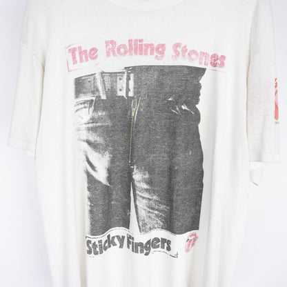 VINTAGE ROLLING STONES PAPER THIN 1989 STICKY FINGER TEE