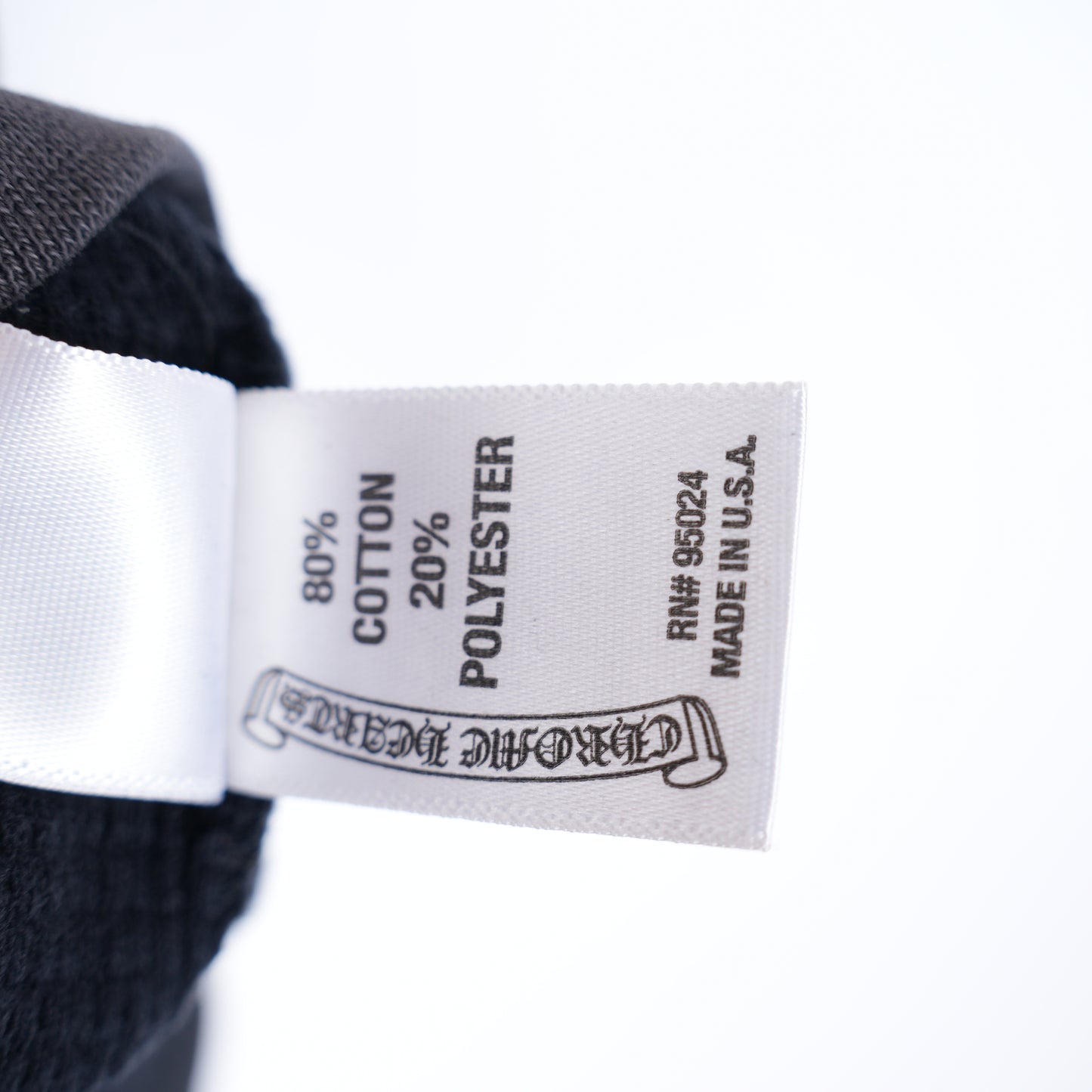 VINTAGE FADED CHROME HEARTS HOLLYWOOD LOGO HOODIE