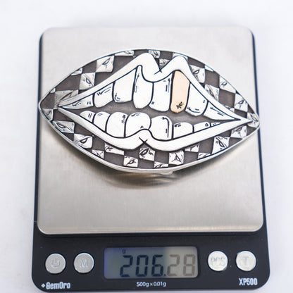 MATTY BOY CHOMPER BELT BUCKLE
