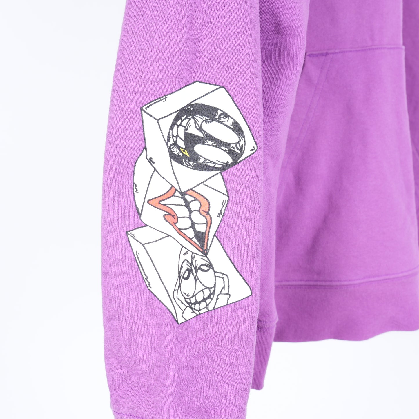 CHROME HEARTS MATTY BOY "AN THATS THAT" PURPLE HOODIE