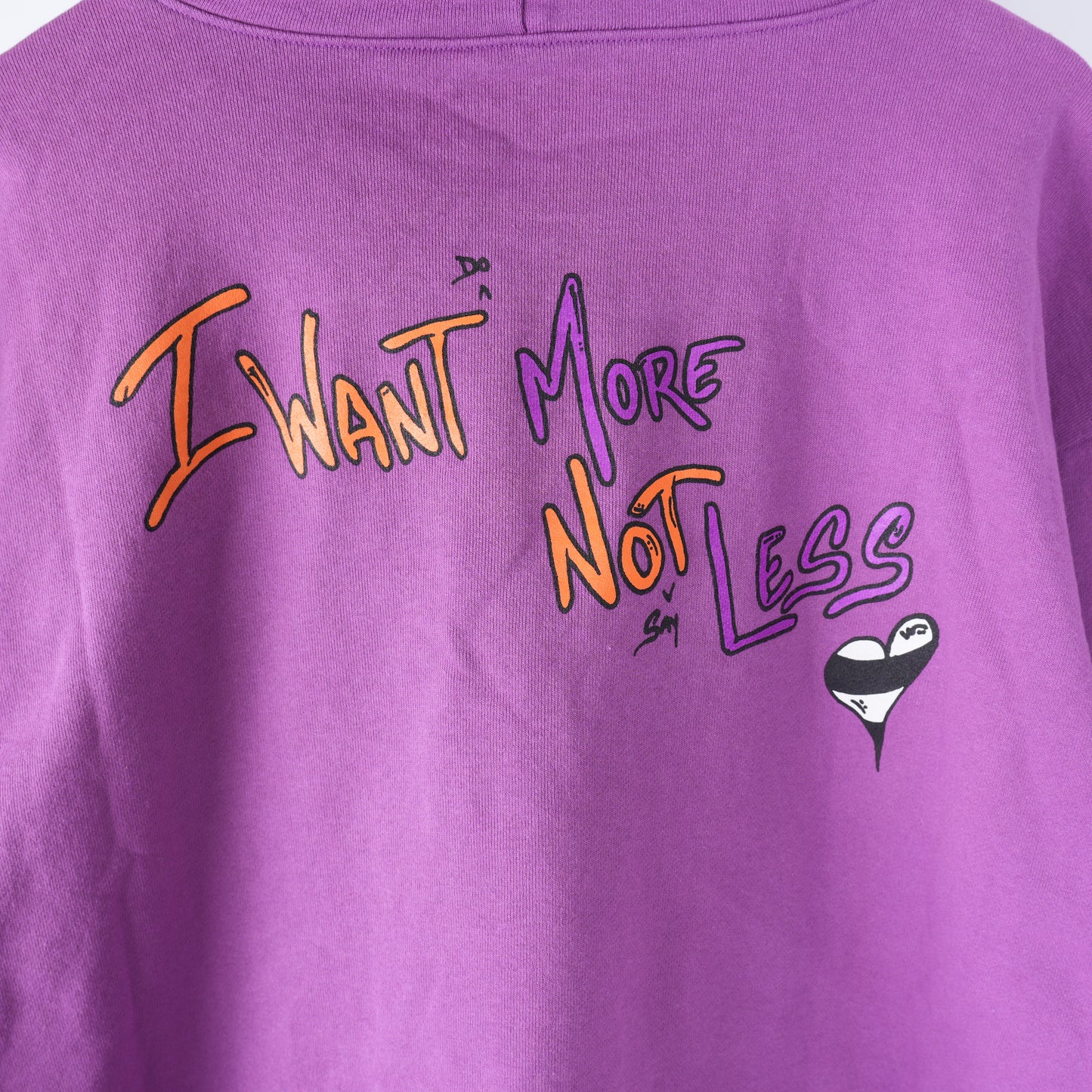 CHROME HEARTS MATTY BOY "AN THATS THAT" PURPLE HOODIE