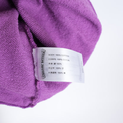 CHROME HEARTS MATTY BOY "AN THATS THAT" PURPLE HOODIE