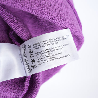 CHROME HEARTS MATTY BOY "AN THATS THAT" PURPLE HOODIE