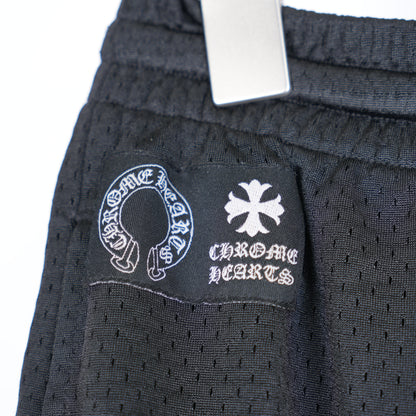 CHROME HEARTS "CH" LOGO MESH SHORTS