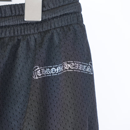 CHROME HEARTS "CH" LOGO MESH SHORTS