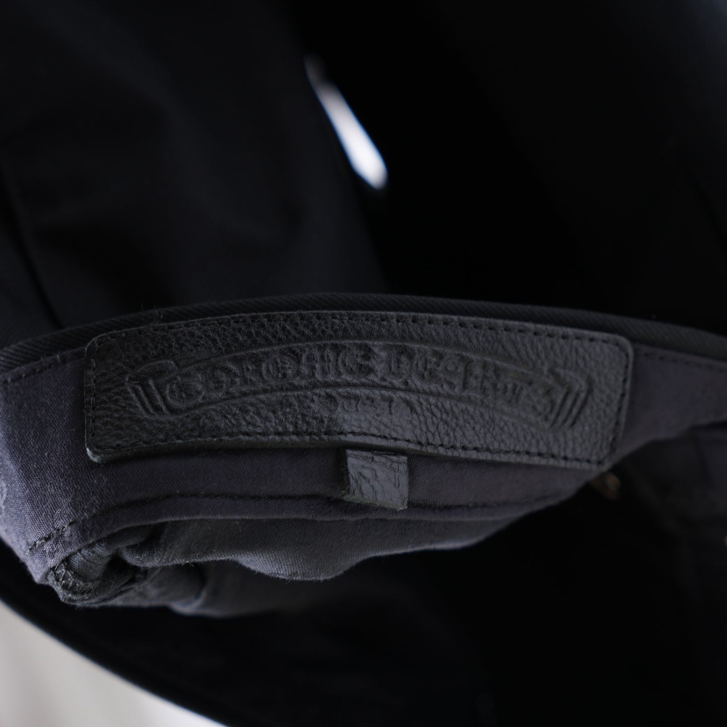 BLACK CHROME HEARTS MATTY BOY CHINOS