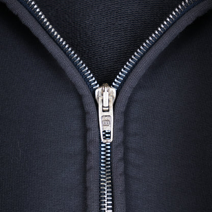 BALENCIAGA SCARF HOODIE BLACK