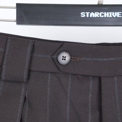 ERD PINSTRIPE LONG SHORTS