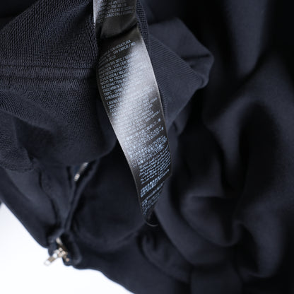 BALENCIAGA SCARF HOODIE BLACK