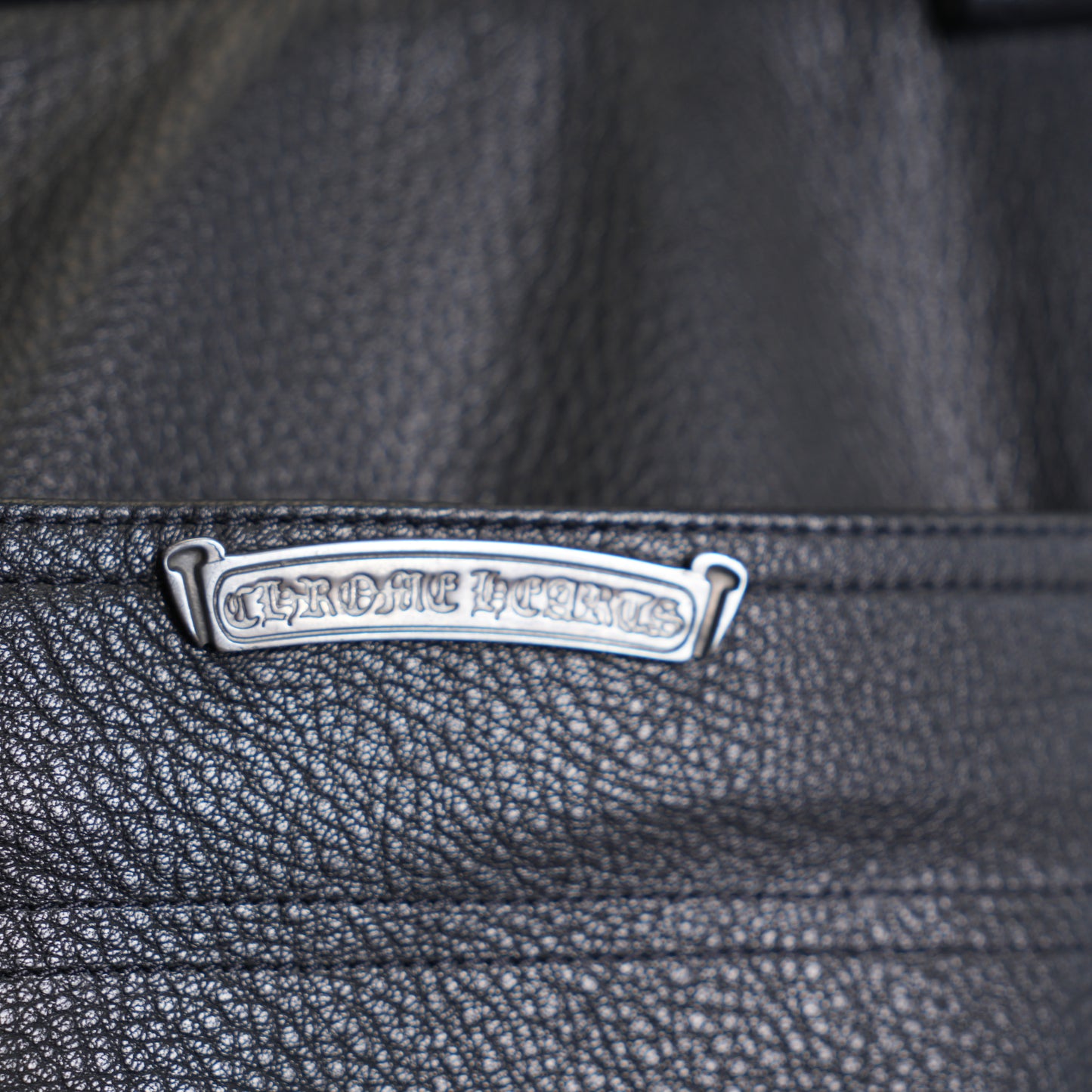 BLUE FLEUR KNEE LEATHER ST. BARTHS EXCLUSIVE PANTS