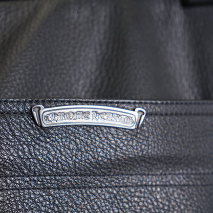 BLUE FLEUR KNEE LEATHER ST. BARTHS EXCLUSIVE PANTS