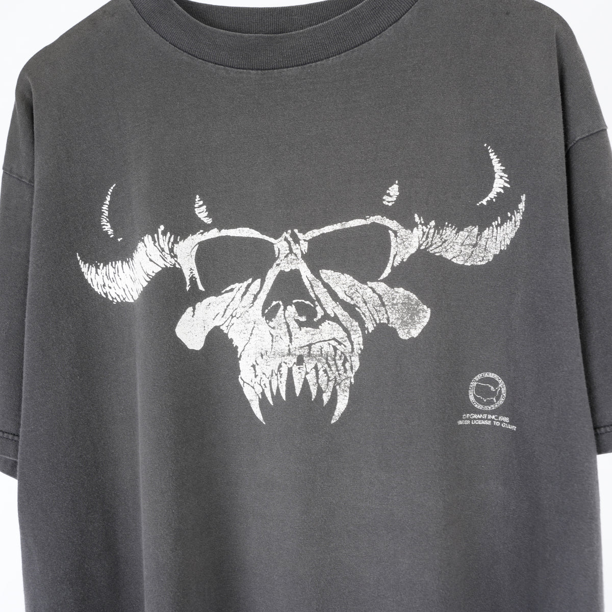 VINTAGE 1998 FADED DANZIG SKULL TEE