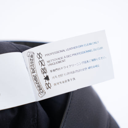 BLUE FLEUR KNEE LEATHER ST. BARTHS EXCLUSIVE PANTS