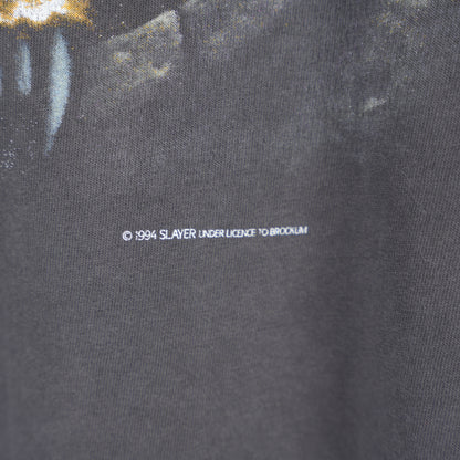 VINTAGE VINTAGE SLAYER SKELETON FADED TEE