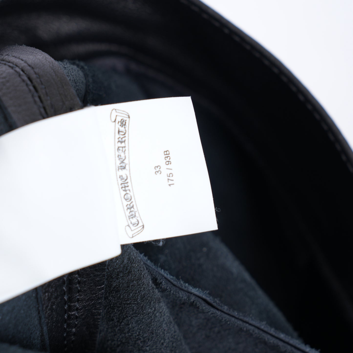 CHROME HEARTS ARTICULATE LEATHER CARGO PANTS