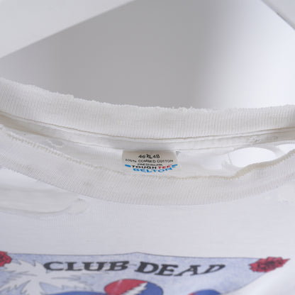 WHITE 1984 CLUB DEAD TEE