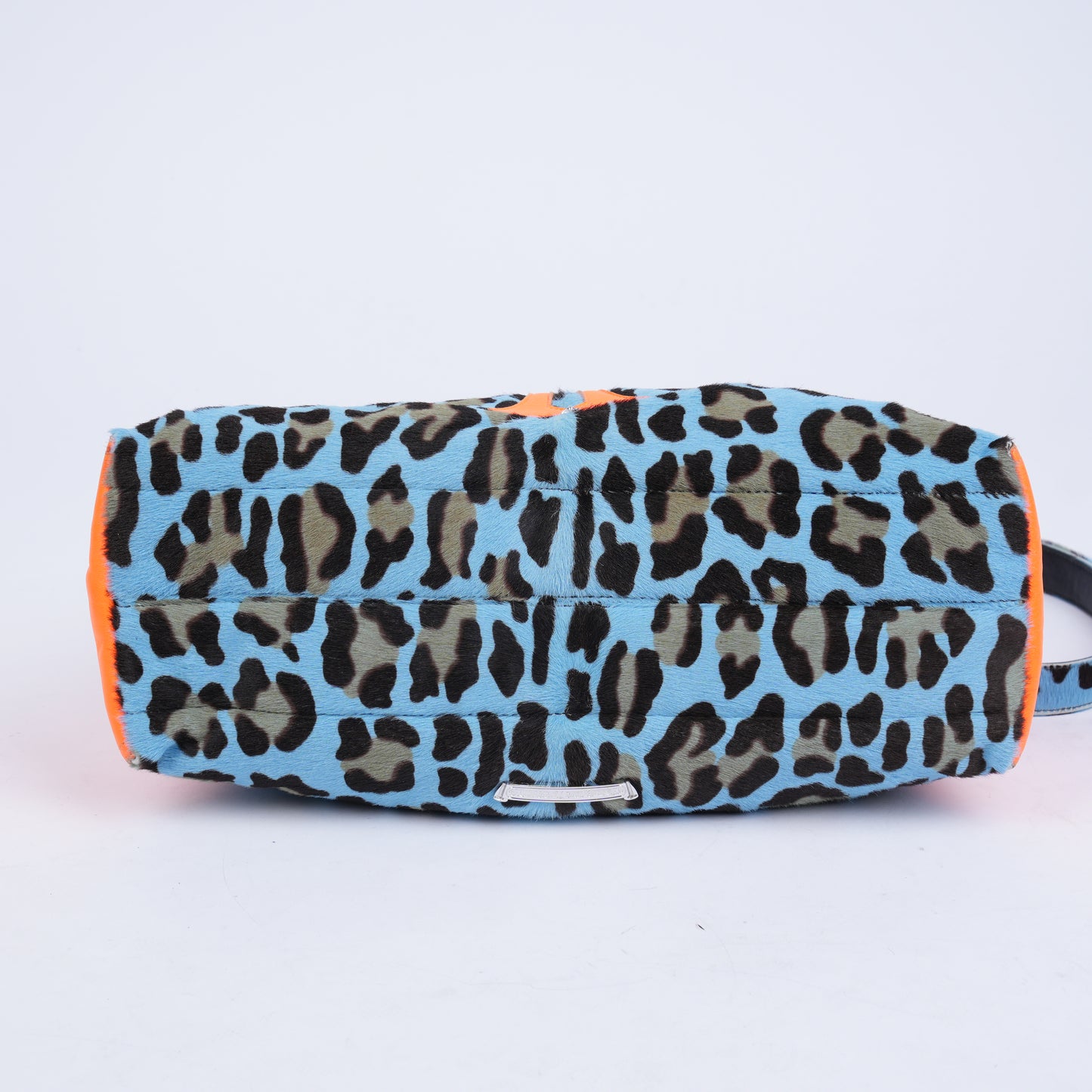 CHROME HEARTS LYON ST. BARTHS BLUE CHEETAH BAG