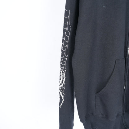 WCC CHOPPERS FOR LIFE SPIDER ZIP UP HOODIE