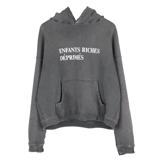 ERD GREY LOGO HOODIE