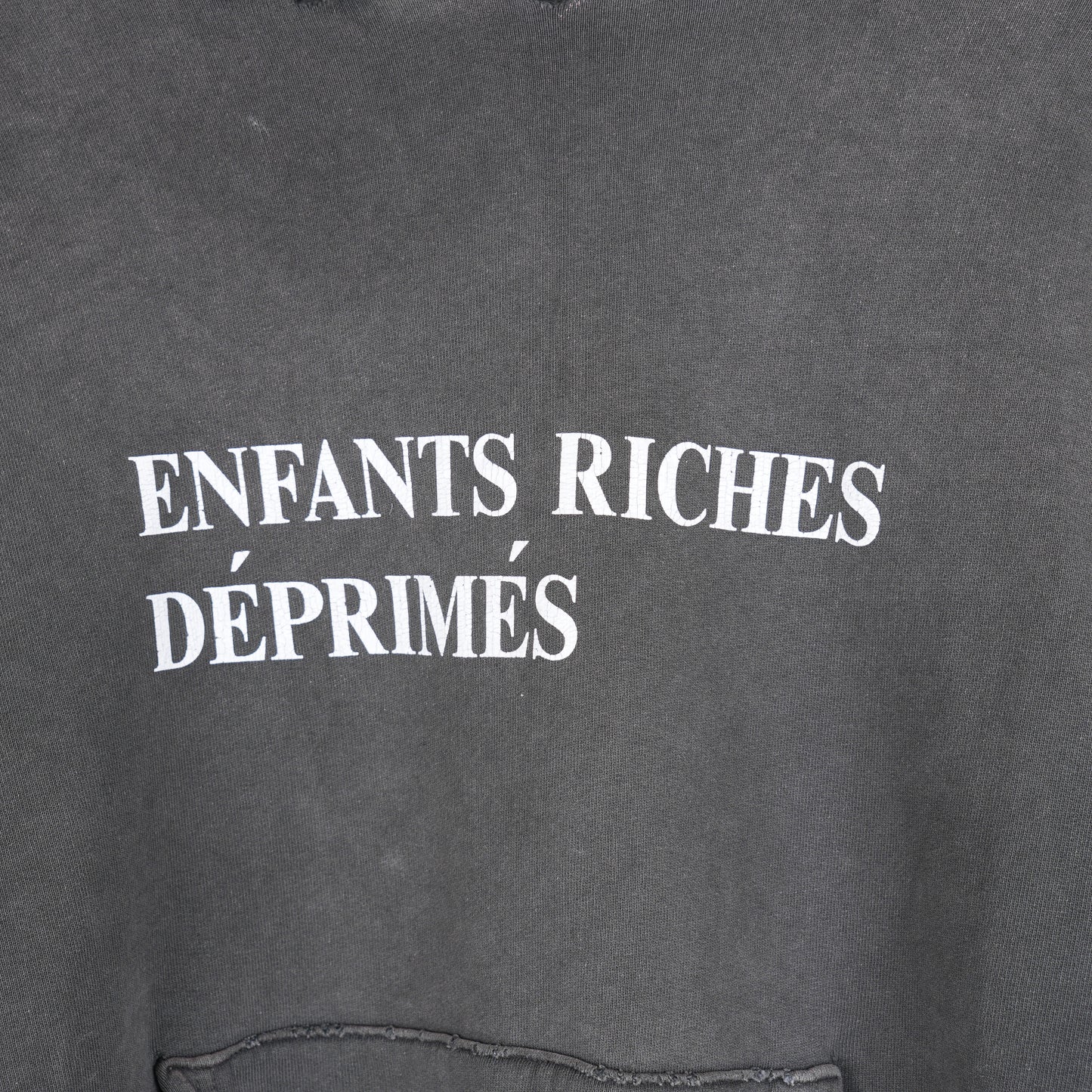 ERD GREY LOGO HOODIE