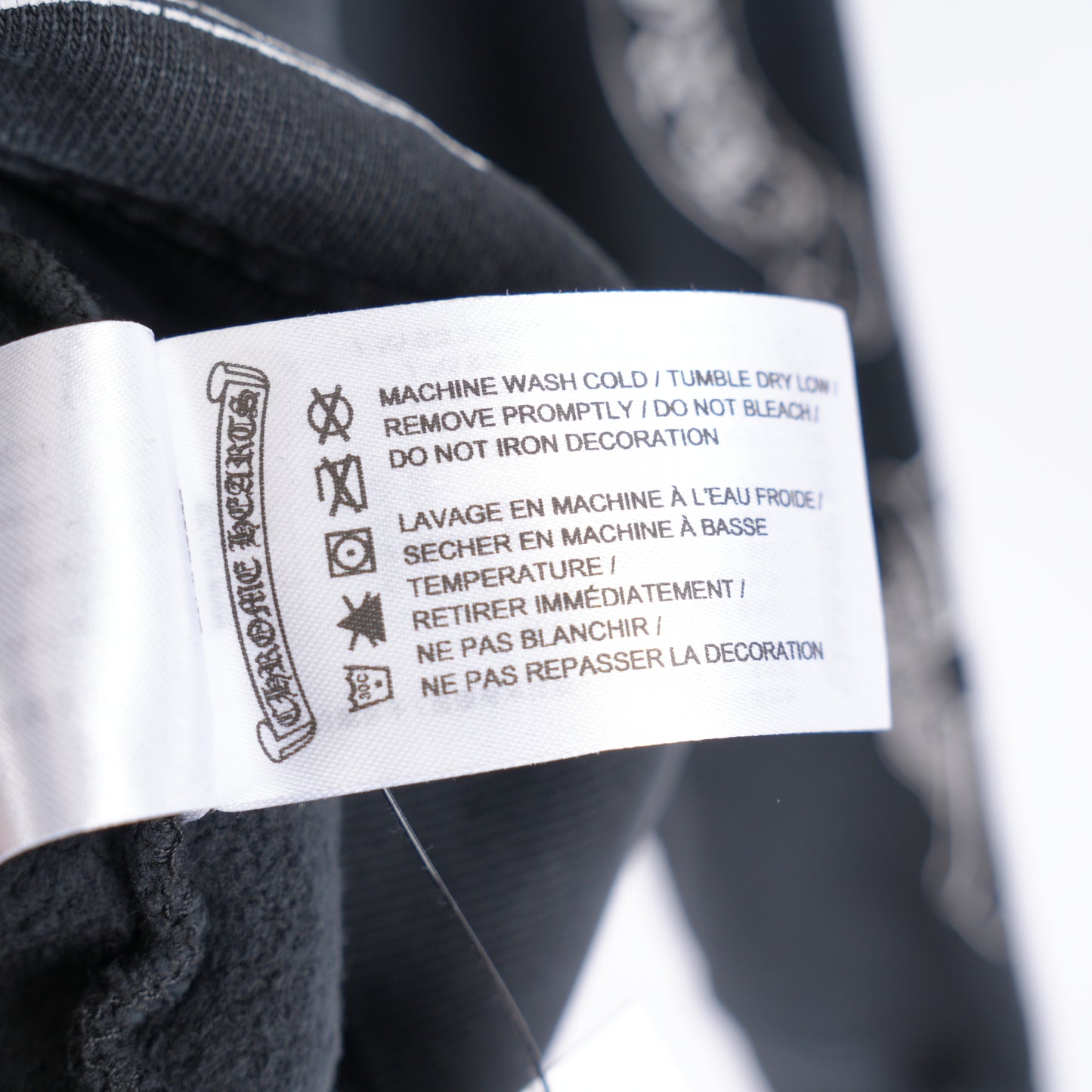 CHROME HEARTS SOAP AND WATER ZIP UP HOODIE