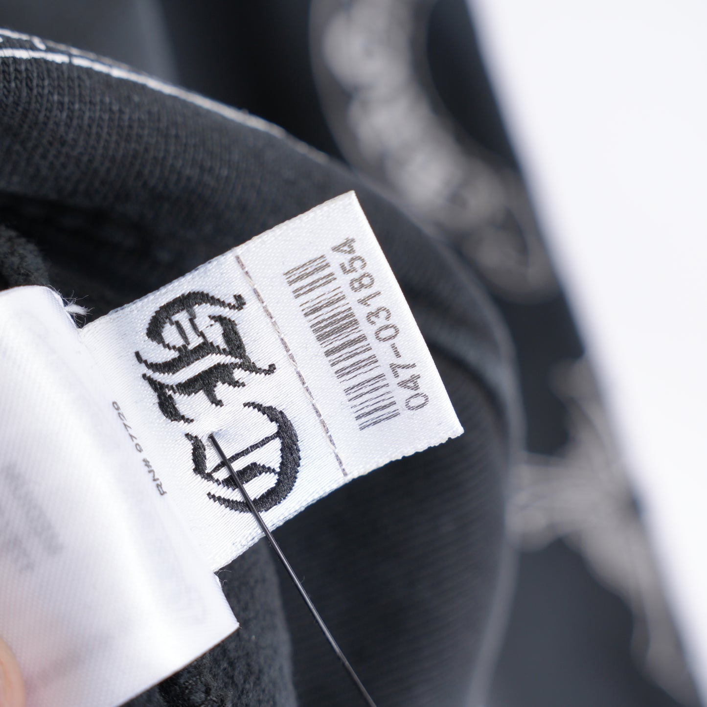 CHROME HEARTS SOAP AND WATER ZIP UP HOODIE