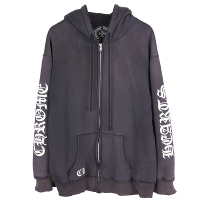 CH VINTAGE CHROME HEARTS THERMAL ZIP UP