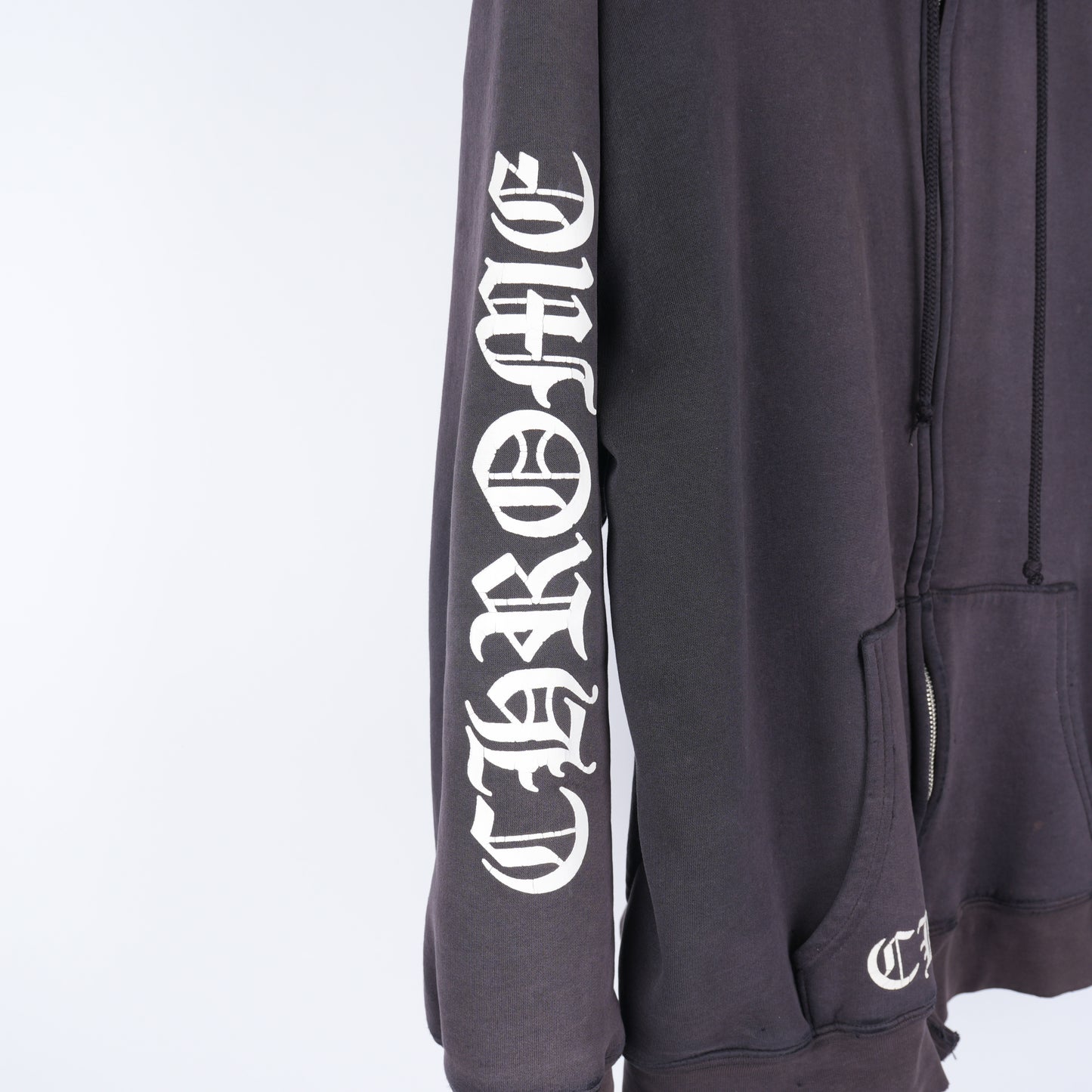 CH VINTAGE CHROME HEARTS THERMAL ZIP UP