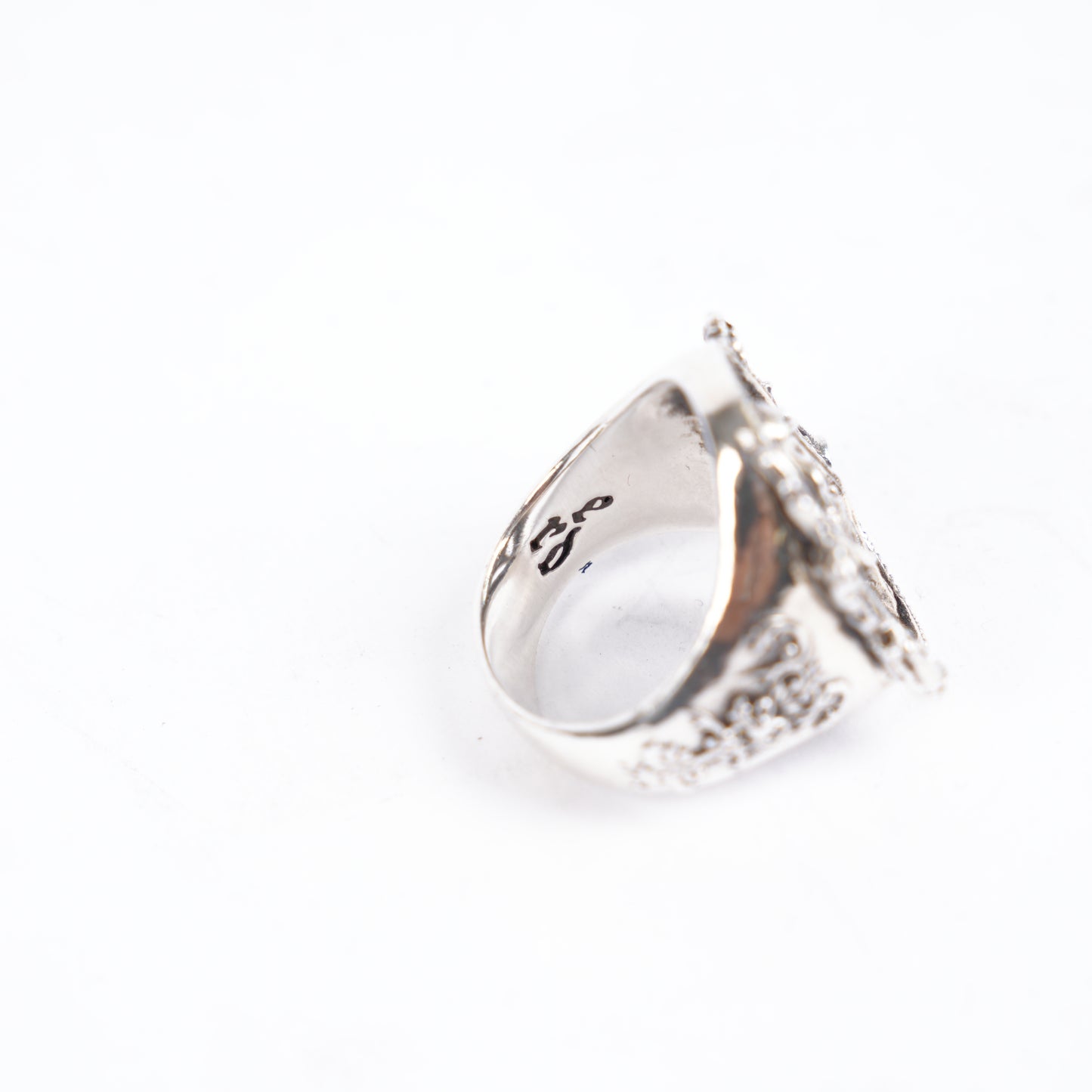 ERD ENFANTS RICHES DÉPRIMÉS MOTHER AND CHILD SILVER RING