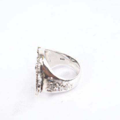 ERD ENFANTS RICHES DÉPRIMÉS MOTHER AND CHILD SILVER RING