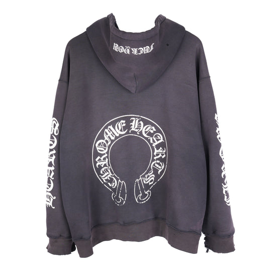 CH VINTAGE CHROME HEARTS THERMAL ZIP UP