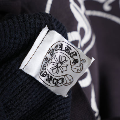 CH VINTAGE CHROME HEARTS THERMAL ZIP UP