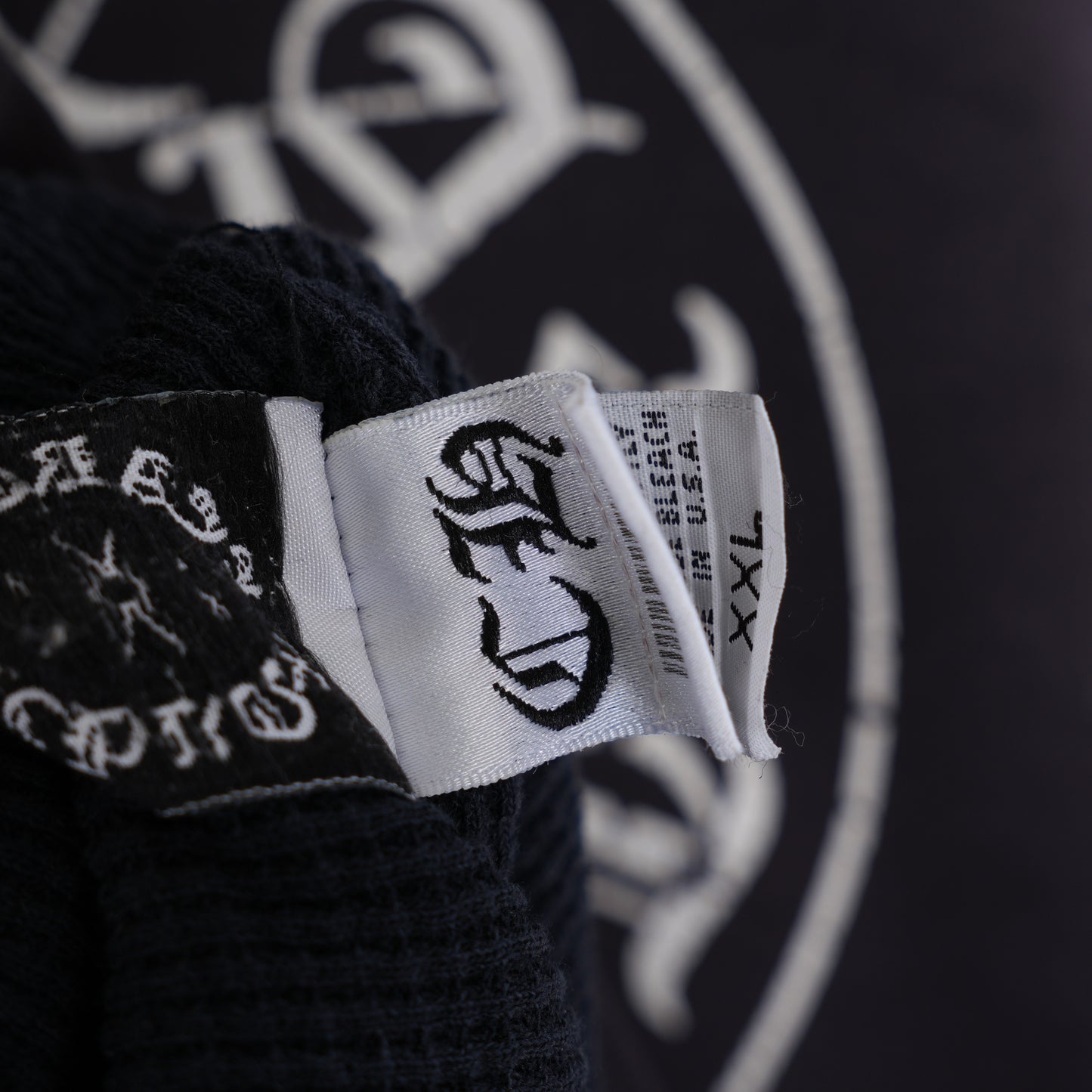 CH VINTAGE CHROME HEARTS THERMAL ZIP UP