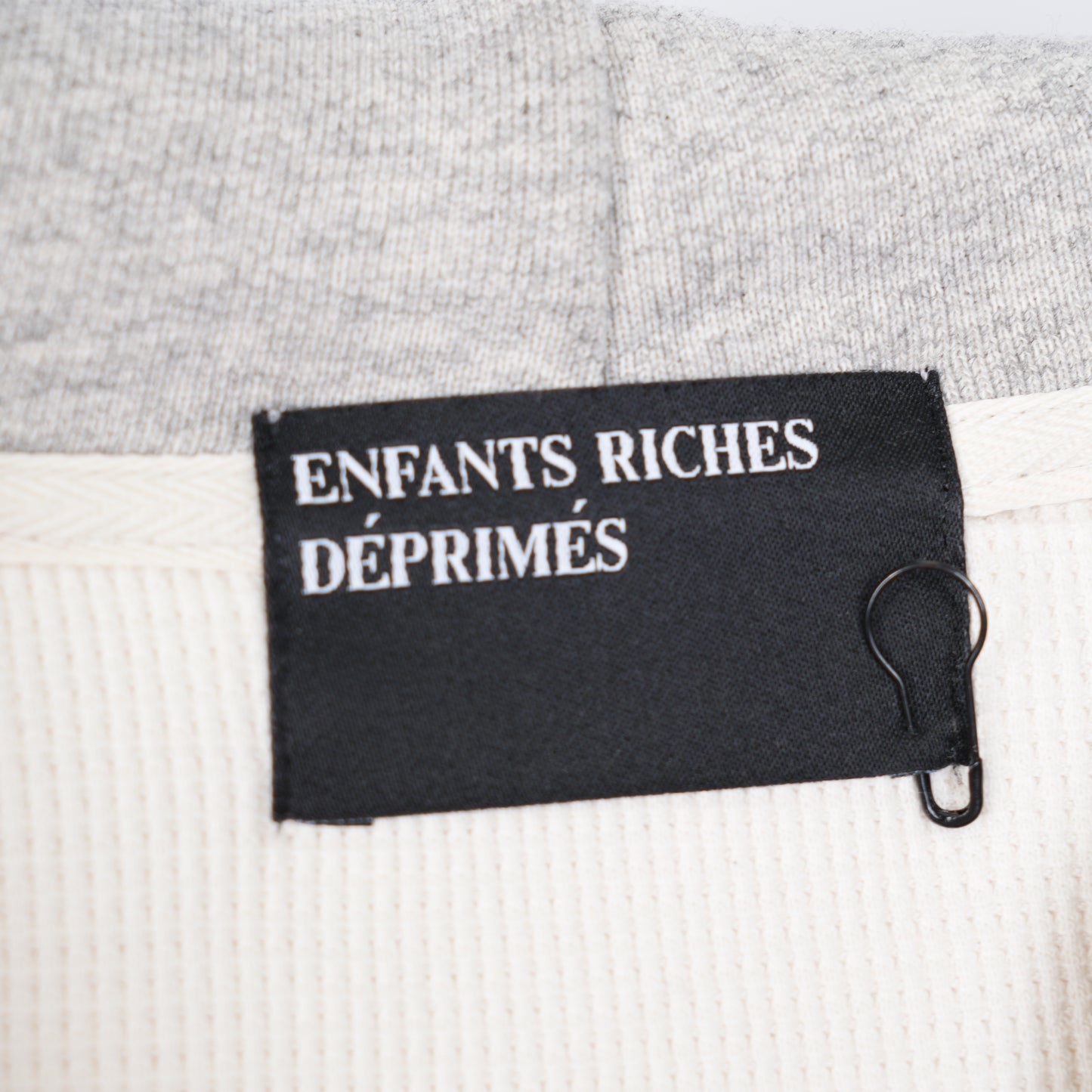 ERD GREY ASSEMBLAGE HOODIE