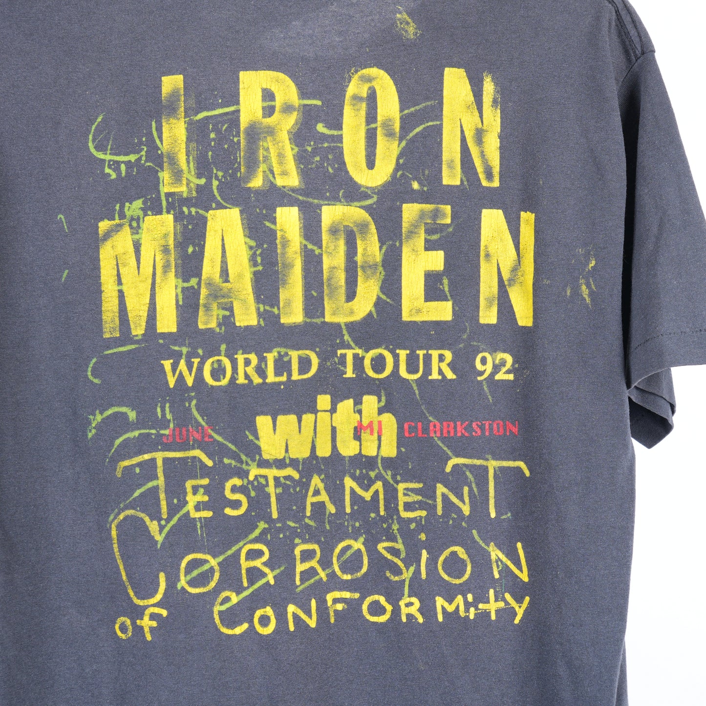 THRASHED IRON MAIDEN 1992 TOUR