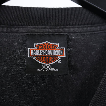VINTAGE HARLEY DAVIDSON UNTAMED TIGER FLAME LONG SLEEVE TEE